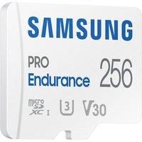 Samsung PRO Endurance 256GB microSDXC UHS-I U3 100MB/s Video Monitoring Memory Card with Adapter (MB-MJ128KA)