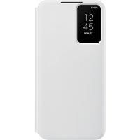 Samsung Official S22+ Smart Clear View Cover White