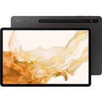 SAMSUNG Galaxy Tab S8 Plus 12.4in 128GB Graphite Tablet | SM-X800NZAAEUB
