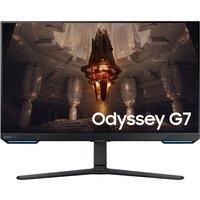Samsung Odyssey G7 LS32BG700EUXXU 32" 4K UHD IPS Smart Gaming Monitor - 3840x2160, HDMI 2.1, 144Hz, 1ms, Full Smart Platform, Speakers