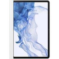 Official Samsung Galaxy Tab S7/S8 Note View Cover White - EF-ZX700PWEGEU