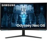 Samsung Odyssey Neo G8 LS32BG850NUXXU 32" Curved 4K 240Hz Gaming Monitor White