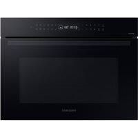 Samsung Series 4 NQ5B4353FBK Wifi Connected Built In Compact Electric Single Oven with Microwave Function - Black Glass