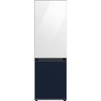 SAMSUNG Bespoke RB34A6B2E8A/EU 70/30 Fridge Freezer - Clean White & Glam Navy