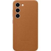 Samsung Galaxy S23 Leather Case Camel