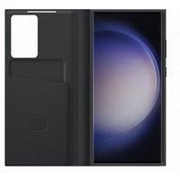 SAMSUNG Galaxy S23 Ultra Smart View Wallet Case - Black, Black