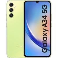 SAMSUNG Galaxy A34 5G - 128 GB, Awesome Lime, Green