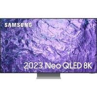 55" SAMSUNG QE55QN700CTXXU Smart 8K HDR Neo QLED TV with Bixby & Alexa, Silver/Grey,Black