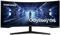 Samsung Odyssey G5 LC34G55TWWPXXU 34" 1000R Curved Gaming Monitor - 165Hz, 1ms, 1440p WQHD, Freesync Premium, HDR10, HDMI, Displayport