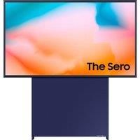 SAMSUNG The Sero QE43LS05BGUXXU Smart 4K Ultra HD HDR QLED TV with Bixby & Alexa - Navy Blue, Blue