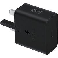 Samsung Galaxy Official 25W Super Fast Charging Travel Adapter (without USB-C to C Data Cable), Black