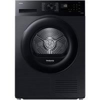 Samsung Series 5 DV90CGC0A0ABEU with OptimalDry, Heat Pump Tumble Dryer, 9kg in Black