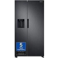 SAMSUNG Series 7 SpaceMax RS67A8811B1/EU American-Style Fridge Freezer - Black, Black