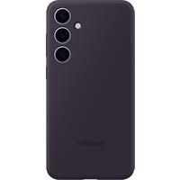Samsung Galaxy Official S24+ Silicone Case, Dark Violet