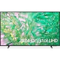 Samsung 2024 55 DU8000 Crystal UHD 4K HDR Smart TV in Black
