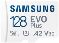 Samsung EVO Plus Micro SD Memory Card (2024) + SD Adapter - 128GB