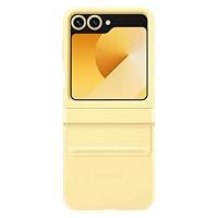 Samsung Galaxy Official Faux Leather Kindsuit Case for Galaxy Z Flip6, Yellow