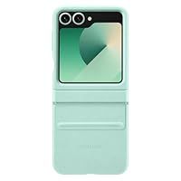 Samsung Galaxy Official Faux Leather Kindsuit Case for Galaxy Z Flip6, Mint