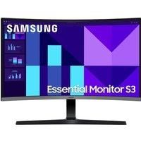 SAMSUNG LS27D396GAUXXU Full HD 27" Curved VA LCD Monitor - Black, Black