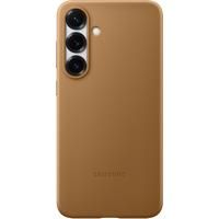 SAMSUNG Galaxy Official Kindsuit Faux Leather Case for Galaxy S25+, Camel