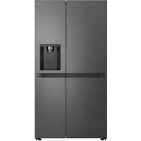 LG GSLC40EPPE American Fridge Freezer in Matte Black with Ice Water Pl