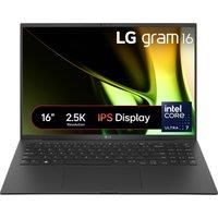 LG gram 2024 16Z90S 16 inch Ultra-Lightweight Laptop, Intel Core Ultra 7 Processor up to 4.8GHz, 16GB RAM, 1TB SSD, Windows 11 Home (Obsidian Black)
