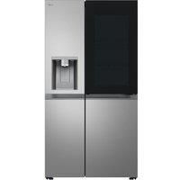 LG GSXE81PYBD InstaView American Fridge Freezer in Prime Silver with I