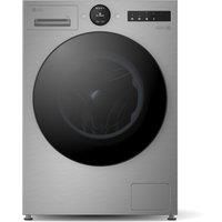 LG VX70 Series AI Direct Drive WiFi-enabled 9 kg 1400 Spin Washing Machine - Silver, Silver/Grey