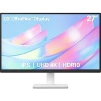 LG 27US500-W 4K Ultra HD 27" IPS LCD Monitor - White, White