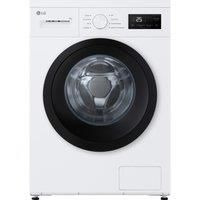 LG F4A10S8NWK 8kg 1400 Spin Washing Machine in White A Rated Slim Dept
