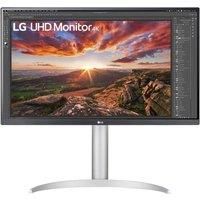 LG Electronics UHD 4K Monitor 27UP850K, 27 Inch, 4K, 60Hz, 5ms Response Time, IPS Panel, HDMI, DisplayPort, USB-C (White)