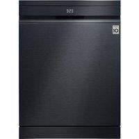 LG TrueSteam DF587HMS Full-Size WiFi-enabled Dishwasher - Black, Black