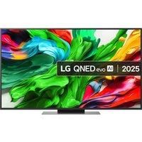 55" LG QNED86 QNED AI 4K HDR Smart TV 2025 - 55QNED86A6A, Silver/Grey,Black