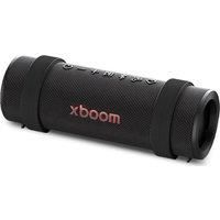LG xboom Grab by will.i.am, xboom Signature Sound, Portable Bluetooth Speaker, up to 20 Hours of Playback, IP67 Dust and Water Resistant, MIL-STD 810H Durability, Adjustable Carrying Strap