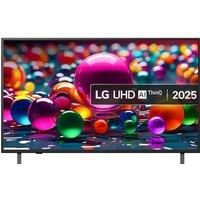 50" LG UA75 LED 4K HDR Smart TV 2025 - 50UA75006LA, Black