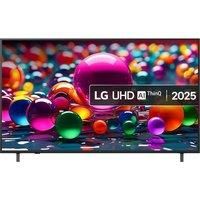 65" LG UA75 LED 4K HDR Smart TV 2025 - 65UA75006LA, Black