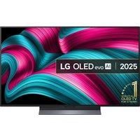 48" LG C5 OLED evo AI 4K HDR Smart TV 2025 - OLED48C54LA, Black