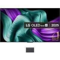 77" LG M5 OLED evo AI 4K HDR True Wireless Smart TV 2025 - OLED77M59LA, Silver/Grey