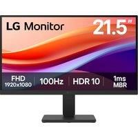 LG Monitor 22U401A-B, 22 Inch, Full HD 1080p, 100Hz, 5ms GtG, VA Panel, HDR10 Smart Energy Saving, Anti-Glare, HDMI, D-Sub, Matte Black