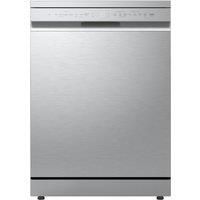 LG TrueSteam Freestanding Dishwasher - Smart Wi-Fi A-Rated Silver DF273FVS