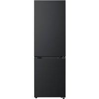 LG GBBSJ10EEP 60cm Free Standing Fridge Freezer Matte Black E Rated