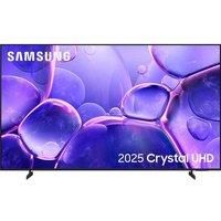 Samsung 75" U8000F, Crystal Processor 4K, 4K Upscaling, Q-Symphony, Knox Security, Metal Stream Design, 2025