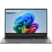 Samsung Galaxy Book5 Copilot+ 15.6" Laptop - Arrow Lake U Intel Core Ultra 5 225U, 256GB SSD, 8 GB RAM - Moonstone Grey - [2025], Grey