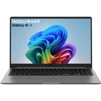 Samsung Galaxy Book5 Copilot+ 15.6" Laptop - Arrow Lake U Intel Core Ultra 5 225U, 512GB SSD, 16 GB RAM - Moonstone Grey - [2025], Grey
