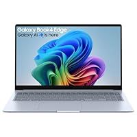 SAMSUNG Galaxy Book4 Edge Copilot+ Laptop, 15.6" Display, Qualcomm Snapdragon X Processor, 16GB RAM, 1TB Storage, Aluminium Sapphire Blue