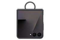 Samsung Ring Case Silicone for Galaxy Z Flip7 Black
