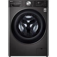 LG EZDispense with TurboWash 360 V11 F4V1112BTSA WiFienabled 12 kg 1400 Spin Washing Machine  Black, Black