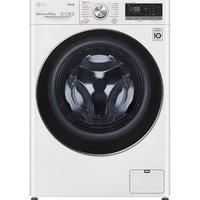 LG TurboWash with AI DD V7 F4V710WTSE WiFi 9kg 1400 Spin Washing Machine White