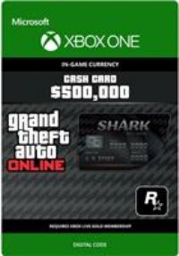 Grand Theft Auto Online | GTA V Bull Shark Cash Card | 500,000 GTA-Dollars | Xbox One - Download Code