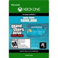 Grand Theft Auto Online | GTA V Tiger Shark Cash Card | 200,000 GTA-Dollars | Xbox One - Download Code